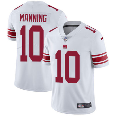 Nike Giants #10 Eli Manning White Men's Stitched NFL Vapor Untouchable Limited Jersey Nike Giants #10 Eli Manning White Men's Stitched NFL Vapor Untouchable Limited Jersey