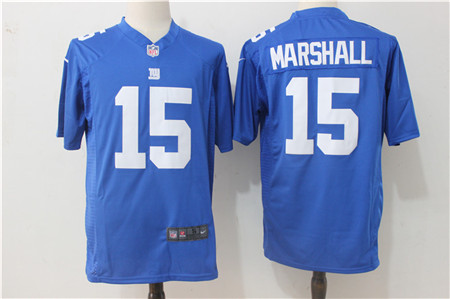 Nike Giants #15 Brandon Marshall Midnight Blue Team Color Men's Stitched NFL New Game Jersey Nike Giants #15 Brandon Marshall Midnight Blue Team Color Men's Stitched NFL New Game Jersey
