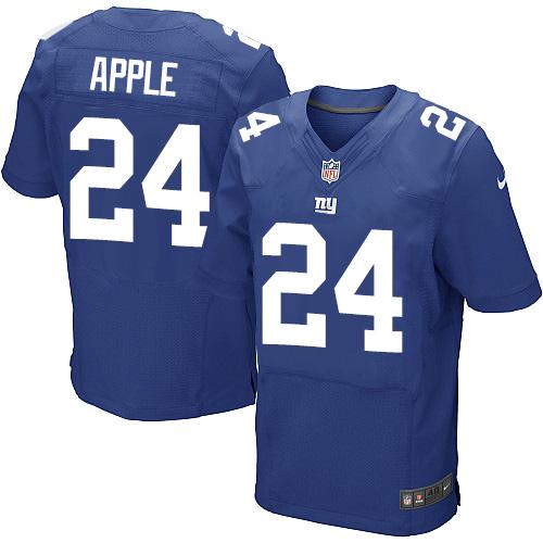Nike Giants #24 Eli Apple Royal Blue Team Color Men's Stitched NFL Elite Jersey Nike Giants #24 Eli Apple Royal Blue Team Color Men's Stitched NFL Elite Jersey