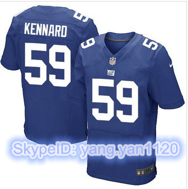 Nike New York Giants #59 Devon Kennard Royal Blue Team Color Men's Stitched NFL Elite Jersey