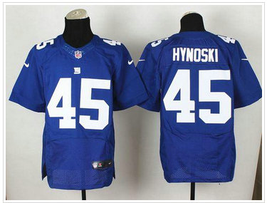 New York Giants #45 Henry Hynoski Royal Blue Team Color NFL Elite Jersey New York Giants #45 Henry Hynoski Royal Blue Team Color NFL Elite Jersey