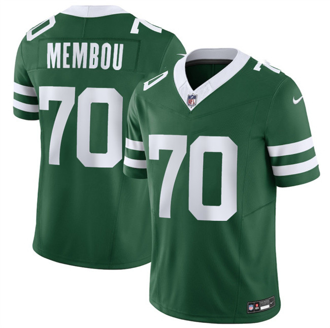 Men's New York Jets #70 Armand Membou Green 2025 Draft F.U.S.E. Vapor Untouchable Limited Stitched Jersey Men's New York Jets #70 Armand Membou Green 2025 Draft F.U.S.E. Vapor Untouchable Limited Stitched Jersey
