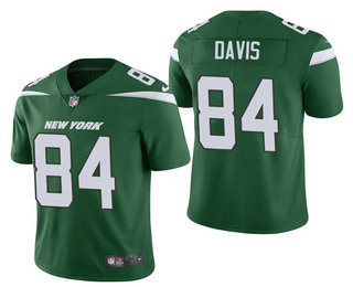 Men's New York Jets #84 Corey Davis Green 2021 Vapor Untouchable Stitched NFL Nike Limited Jersey Men's New York Jets #84 Corey Davis Green 2021 Vapor Untouchable Stitched NFL Nike Limited Jersey