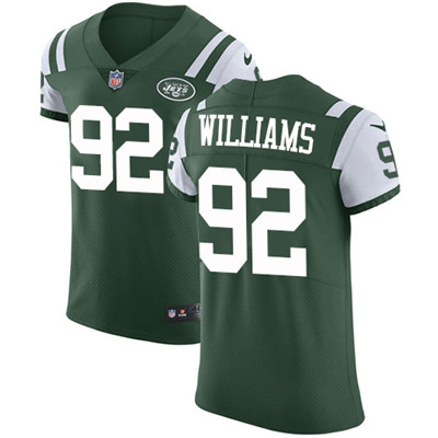 Nike Jets #92 Leonard Williams Green Team Color Men's Stitched NFL Vapor Untouchable Elite Jersey Nike Jets #92 Leonard Williams Green Team Color Men's Stitched NFL Vapor Untouchable Elite Jersey