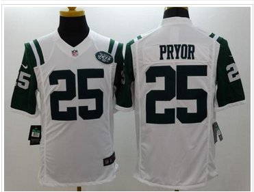NEW New York Jets #25 Calvin Pryor White NFL Limited Jersey