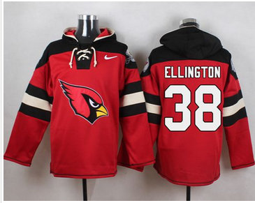 Nike Arizona Cardinals #38 Andre Ellington Red Player Pullover NFL Hoodie