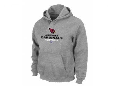 Arizona Cardinals Critical Victory Pullover Hoodie Grey Arizona Cardinals Critical Victory Pullover Hoodie Grey
