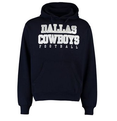 Dallas Cowboys Practice Pullover Hoodie Navy