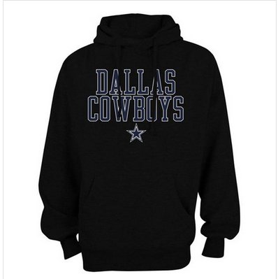Dallas Cowboys Bendire Pullover Hoodie Black