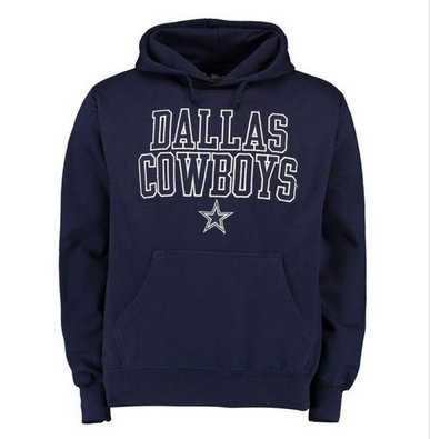 Dallas Cowboys Bendire Pullover Hoodie Navy