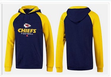 Kansas City Chiefs Critical Victory Pullover Hoodie Dark Blue & Yellow