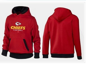 Kansas City Chiefs Critical Victory Pullover Hoodie Red & Black