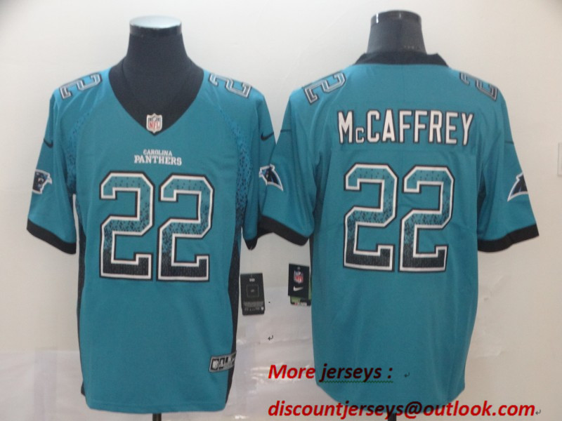 Nike Panthers 22 Christian McCaffrey Blue Drift Fashion Limited Jersey Nike Panthers 22 Christian McCaffrey Blue Drift Fashion Limited Jersey