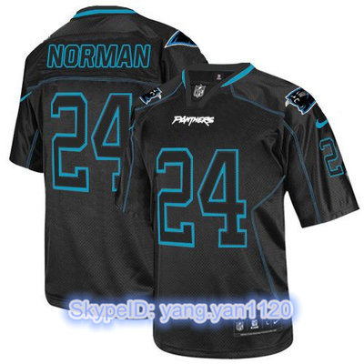 Nike Panthers #24 Josh Norman Lights Out Black Men's Stitched NFL Elite Jersey Nike Panthers #24 Josh Norman Lights Out Black Men's Stitched NFL Elite Jersey