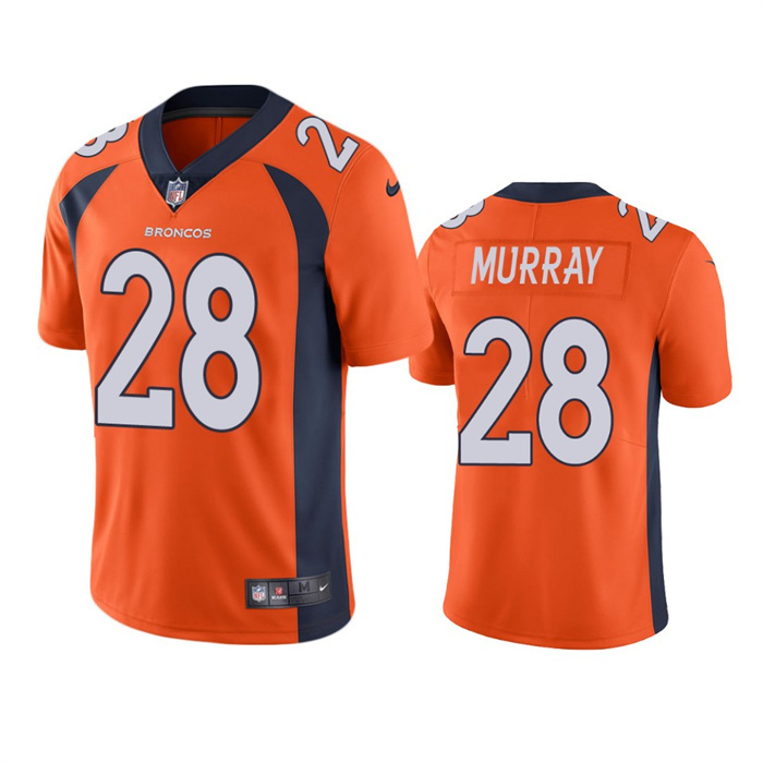 Men's Denver Broncos #28 Latavius Murray Orange Vapor Untouchable Stitched Jersey Men's Denver Broncos #28 Latavius Murray Orange Vapor Untouchable Stitched Jersey