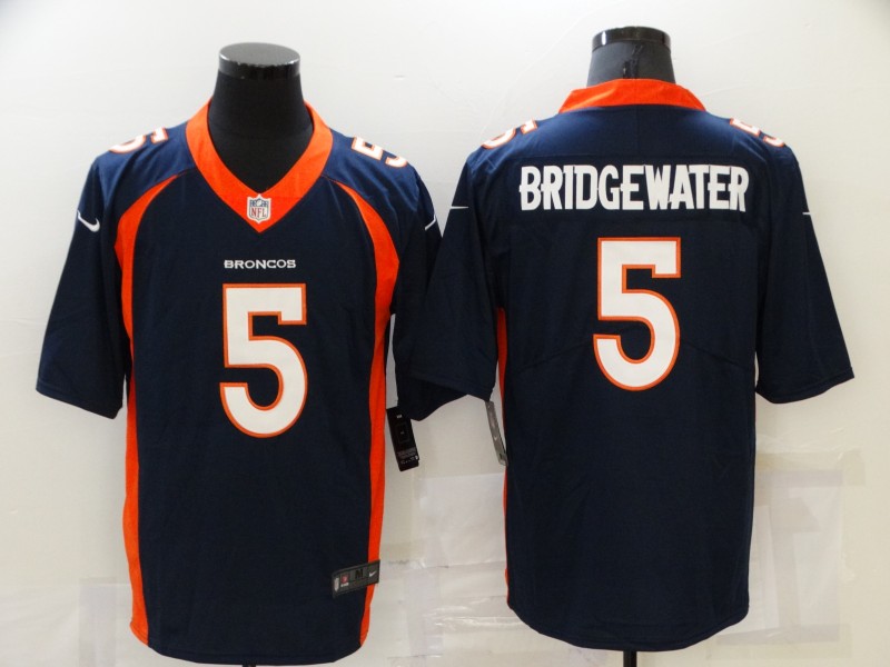 Nike Broncos 5 Teddy Bridgewater Navy Vapor Untouchable Limited Jersey Nike Broncos 5 Teddy Bridgewater Navy Vapor Untouchable Limited Jersey