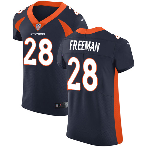 Nike Broncos #28 Royce Freeman Navy Blue Alternate Men's Stitched NFL Vapor Untouchable Elite Jersey Nike Broncos #28 Royce Freeman Navy Blue Alternate Men's Stitched NFL Vapor Untouchable Elite Jersey