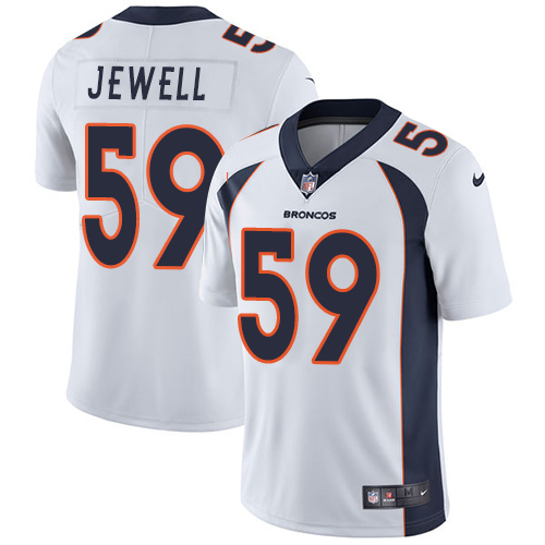 Nike Broncos #47 Josey Jewell White Men's Stitched NFL Vapor Untouchable Limited Jersey