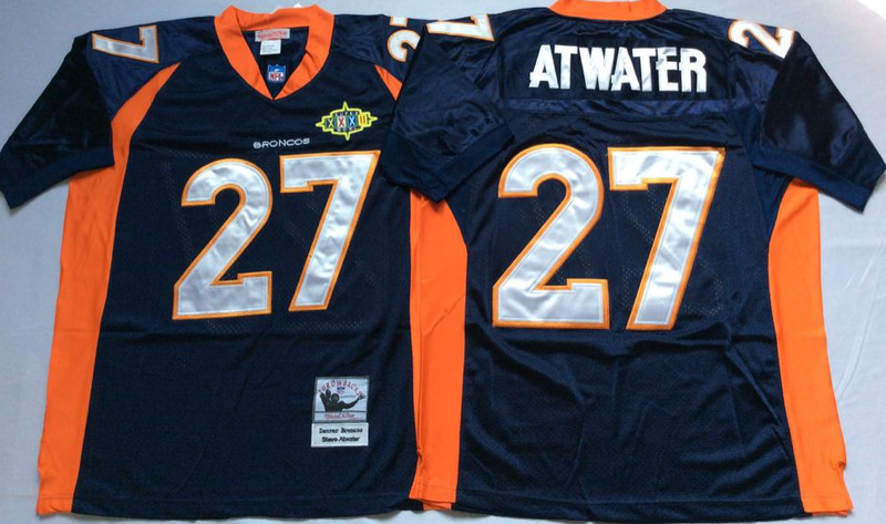 Mitchell And Ness Broncos #27 knowshon moreno blue orange Throwback Stitched NFL Jersey Mitchell And Ness Broncos #27 knowshon moreno blue orange Throwback Stitched NFL Jersey