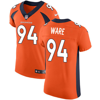 Nike Broncos #94 DeMarcus Ware Orange Team Color Men's Stitched NFL Vapor Untouchable Elite Jersey Nike Broncos #94 DeMarcus Ware Orange Team Color Men's Stitched NFL Vapor Untouchable Elite Jersey