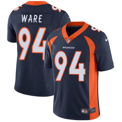 Nike Broncos #94 DeMarcus Ware Navy Blue Alternate Men's Stitched NFL Vapor Untouchable Limited Jersey Nike Broncos #94 DeMarcus Ware Navy Blue Alternate Men's Stitched NFL Vapor Untouchable Limited Jersey