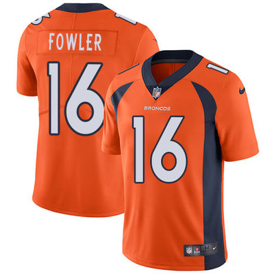 Nike Broncos #16 Bennie Fowler Orange Team Color Men's Stitched NFL Vapor Untouchable Limited Jersey Nike Broncos #16 Bennie Fowler Orange Team Color Men's Stitched NFL Vapor Untouchable Limited Jersey