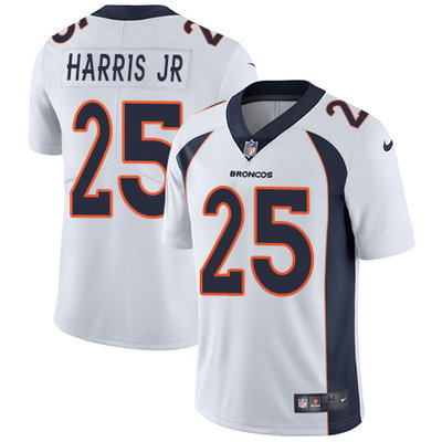Nike Broncos #25 Chris Harris Jr White Men's Stitched NFL Vapor Untouchable Limited Jersey Nike Broncos #25 Chris Harris Jr White Men's Stitched NFL Vapor Untouchable Limited Jersey
