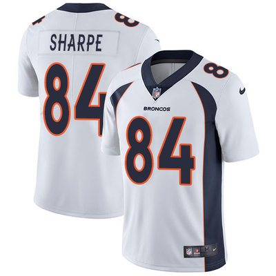 Nike Broncos #84 Shannon Sharpe White Men's Stitched NFL Vapor Untouchable Limited Jersey Nike Broncos #84 Shannon Sharpe White Men's Stitched NFL Vapor Untouchable Limited Jersey