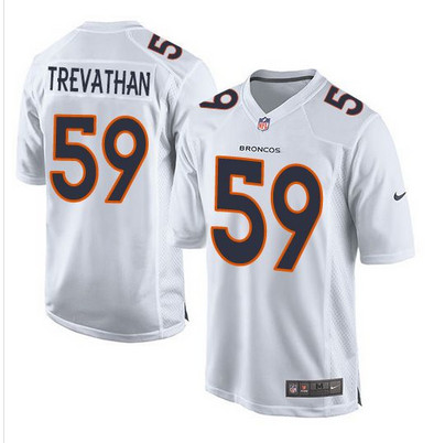 Nike Broncos #59 Danny Trevathan White Men's Stitched NFL Game Event Jersey Nike Broncos #59 Danny Trevathan White Men's Stitched NFL Game Event Jersey