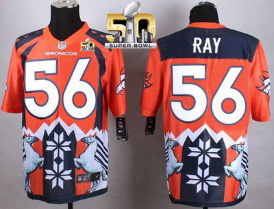 Nike Broncos #56 Shane Ray Orange Super Bowl 50 Men's Stitched NFL Elite Noble Fashion Jersey Nike Broncos #56 Shane Ray Orange Super Bowl 50 Men's Stitched NFL Elite Noble Fashion Jersey