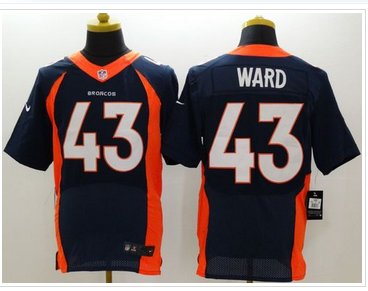 NEW Denver Broncos #43 T.J. Ward Navy Blue Alternate NFL New Elite Jersey NEW Denver Broncos #43 T.J. Ward Navy Blue Alternate NFL New Elite Jersey