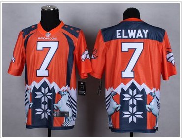 NEW Denver Broncos #7 John Elway Orange NFL Elite Noble Fashion Jersey NEW Denver Broncos #7 John Elway Orange NFL Elite Noble Fashion Jersey