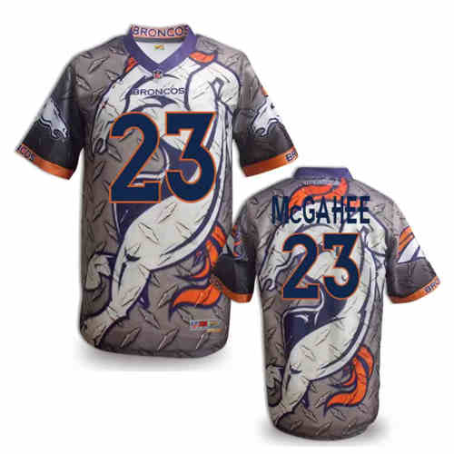 New Denver Broncos 23 McGahee Color NFL Elite Fanatical Version Jerseys New Denver Broncos 23 McGahee Color NFL Elite Fanatical Version Jerseys