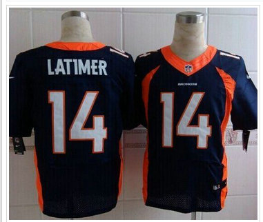 New Denver Broncos #14 Cody Latimer Navy Blue NFL New Elite Jersey New Denver Broncos #14 Cody Latimer Navy Blue NFL New Elite Jersey