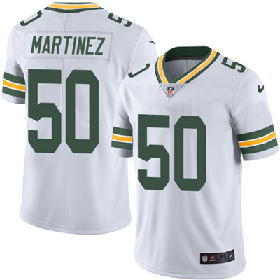 Men Nike Packers #50 Blake Martinez White NFL Vapor Untouchable Limited Jersey