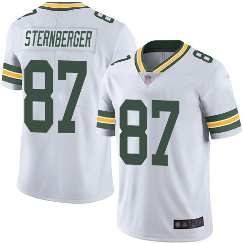 Packers #87 Jace Sternberger White Men's Stitched Football Vapor Untouchable Limited Jersey Packers #87 Jace Sternberger White Men's Stitched Football Vapor Untouchable Limited Jersey