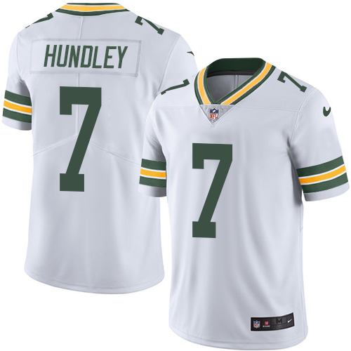 Nike Packers #7 Brett Hundley White Men's Vapor Untouchable Limited Player NFL Jersey