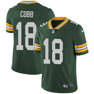 Nike Packers #18 Randall Cobb Green Team Color Men's Stitched NFL Vapor Untouchable Limited Jersey Nike Packers #18 Randall Cobb Green Team Color Men's Stitched NFL Vapor Untouchable Limited Jersey