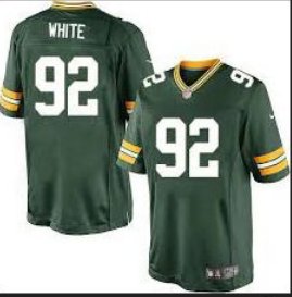 Nike Packers #92 reggie white Green Team Color Men's Stitched NFL Game Jersey