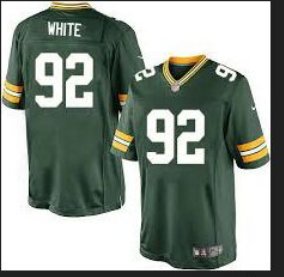 Nike Packers #92 reggie white Green Team Color Men's Stitched NFL Elite Jersey