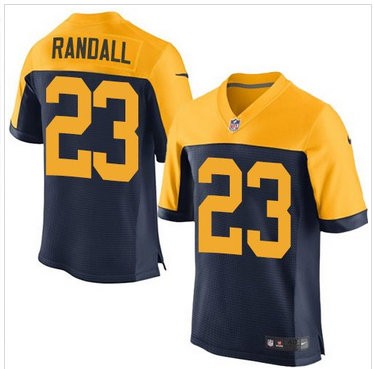 Nike Green Bay Packers #23 Damarious Randall Navy Blue Alternate Men's Stitched NFL New Elite Jersey Nike Green Bay Packers #23 Damarious Randall Navy Blue Alternate Men's Stitched NFL New Elite Jersey