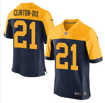 New Green Bay Packers #21 Ha Ha Clinton-Dix Navy Blue Alternate Men's Stitched NFL New Elite Jersey