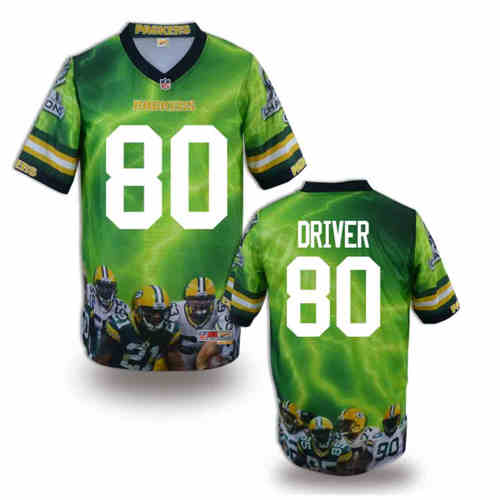 New Green Bay Packers #80 Driver Team Color Elite Fanatical Version Jerseys New Green Bay Packers #80 Driver Team Color Elite Fanatical Version Jerseys