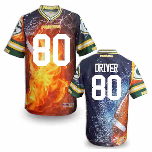 New Green Bay Packers 80# Driver Team Color NFL Elite Fanatical Version Jerseys