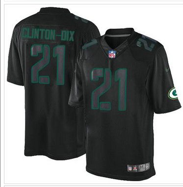 Green Bay Packers #21 Ha Ha Clinton-Dix Black NFL Impact Limited Jersey