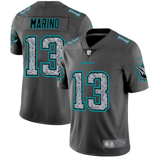 Nike Dolphins 13 Dan Marino Gray Camo Vapor Untouchable Limited Jersey Nike Dolphins 13 Dan Marino Gray Camo Vapor Untouchable Limited Jersey