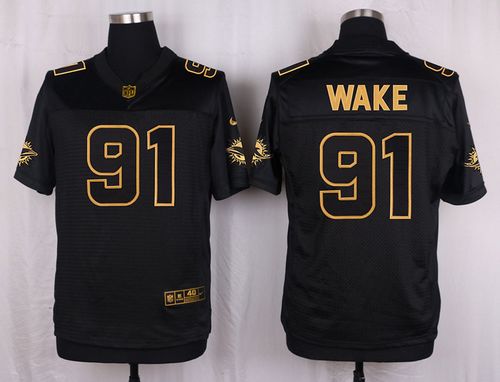 Nike Dolphins #91 Cameron Wake Black Men's Stitched NFL Elite Pro Line Gold Collection Jersey Nike Dolphins #91 Cameron Wake Black Men's Stitched NFL Elite Pro Line Gold Collection Jersey