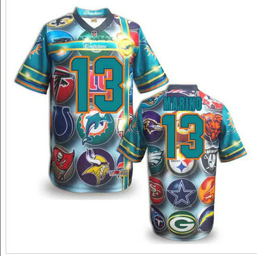 Miami Dolphins #13 MARINO Men's Stitched NFL Elite Fanatical Version Jersey (8) Miami Dolphins #13 MARINO Men's Stitched NFL Elite Fanatical Version Jersey (8)