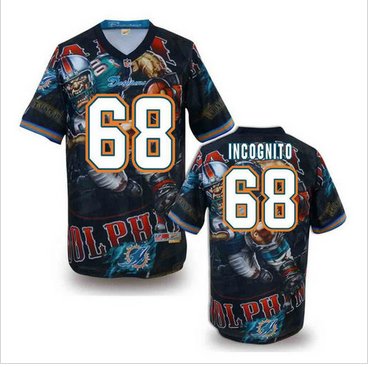 Miami Dolphins #68 INCOGNITO Men's Stitched NFL Elite Fanatical Version Jersey (1) Miami Dolphins #68 INCOGNITO Men's Stitched NFL Elite Fanatical Version Jersey (1)
