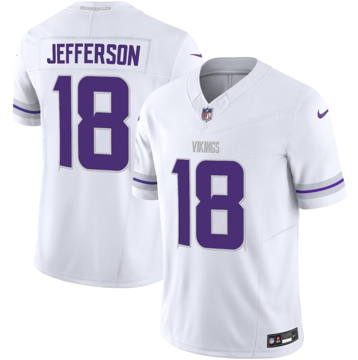 Men's Minnesota Vikings Active Player Custom White F.U.S.E. Vapor Untouchable Limited Stitched Jersey Men's Minnesota Vikings Active Player Custom White F.U.S.E. Vapor Untouchable Limited Stitched Jersey